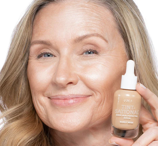 FarmHouse Fresh Barely Beige Tinted Serum with retinol, peptides, vitamin C and hyaluronic acid
