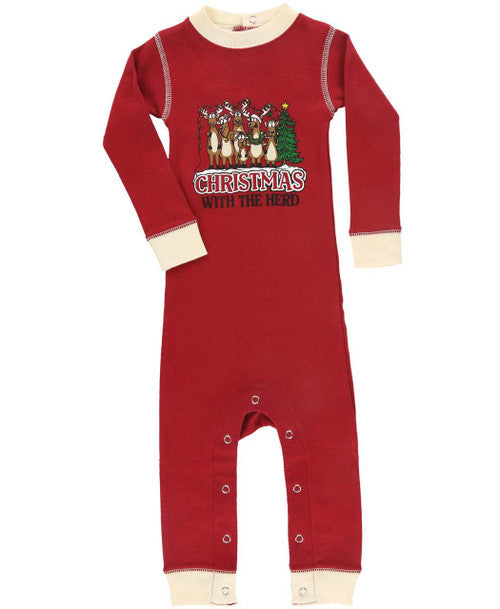 Christmas With the Herd Infant Onesie