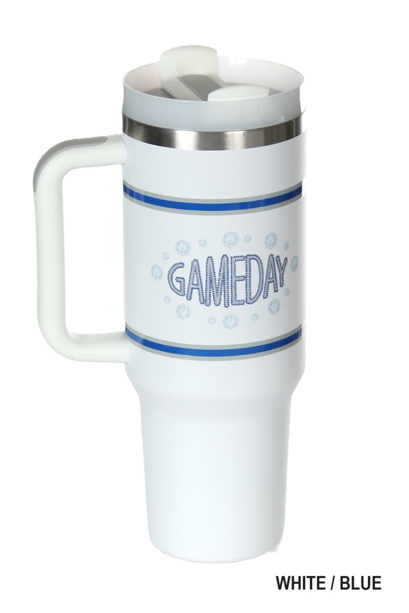 Game Day 40 oz Stainless Steel Tumbler