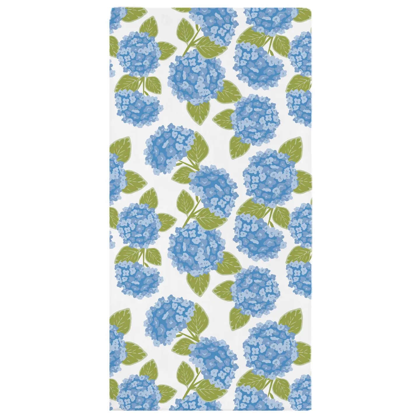Mary Square Hydrangea Guest Napkin - 20 ct.