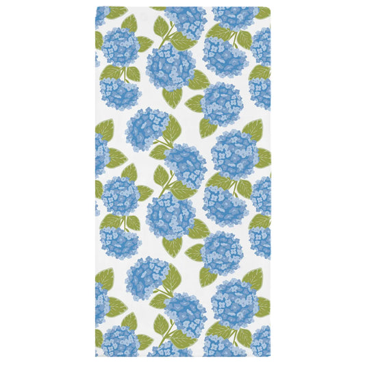 Mary Square Hydrangea Guest Napkin - 20 ct.