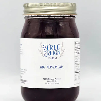 Free Reign Farms Amish Hot Pepper Jam