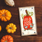 God is Good All the Time Pumpkin Driftwood Happy Block