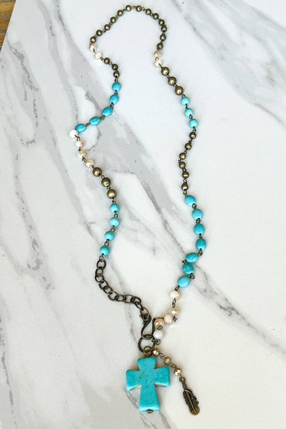 Valerie Necklace in Turquoise