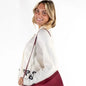 Simply Southern Addison Burgundy Suede Purse