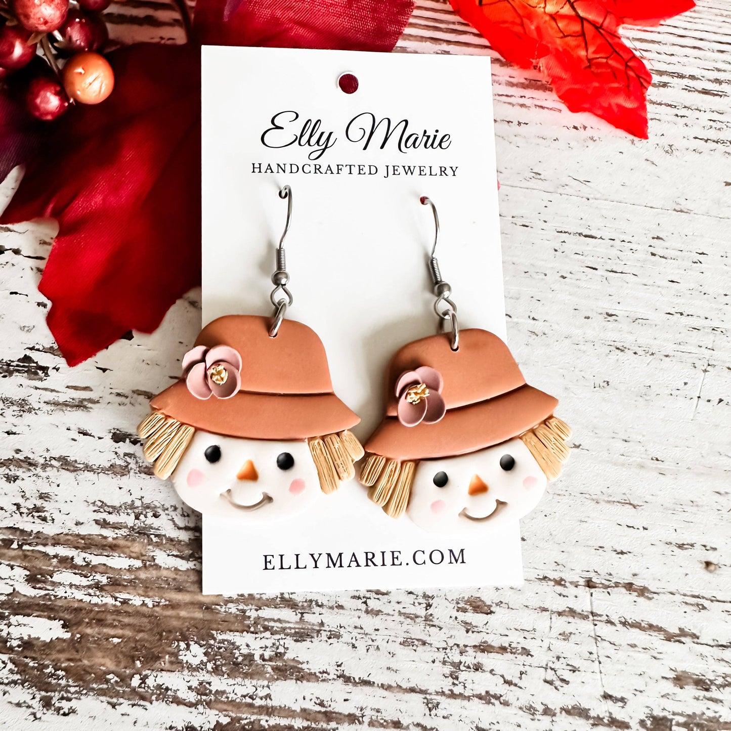 Autumn Annie Clay Earrings