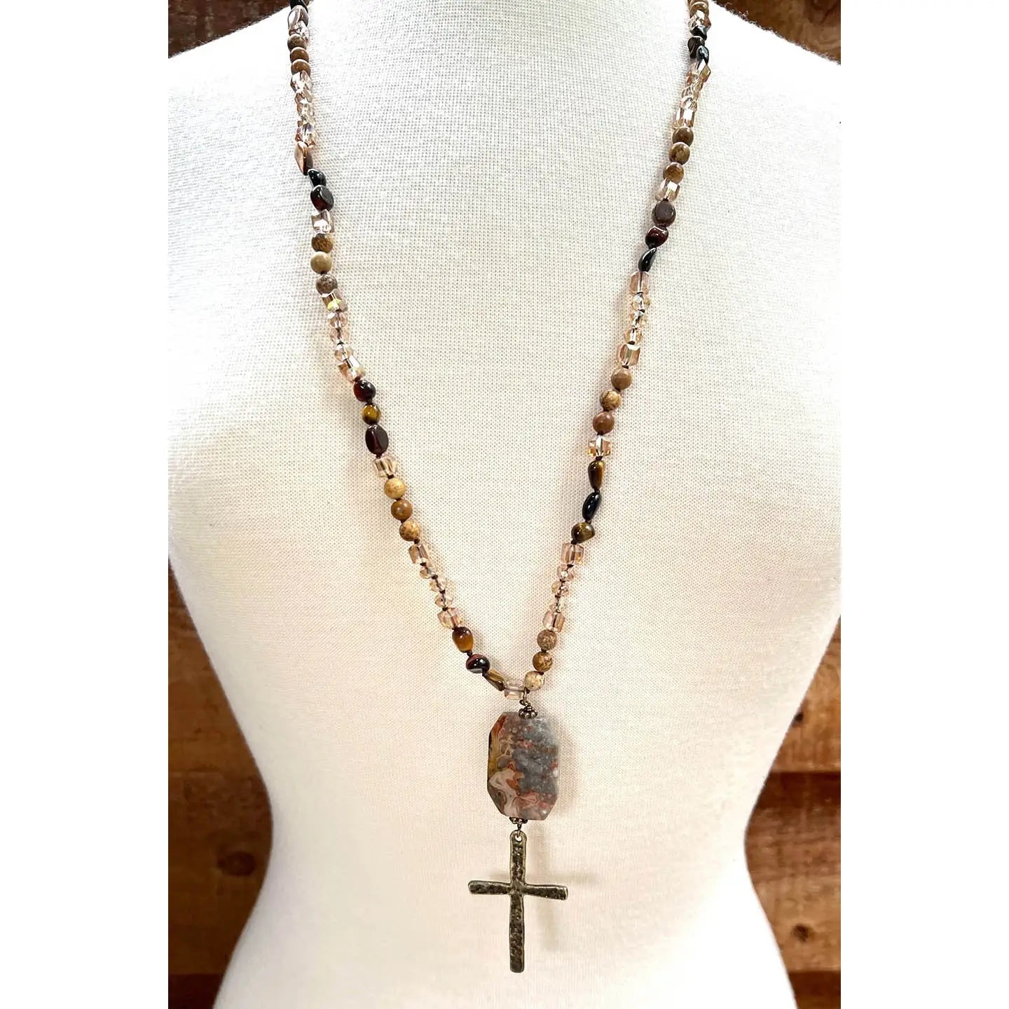 Stephanie Necklace Jasper
