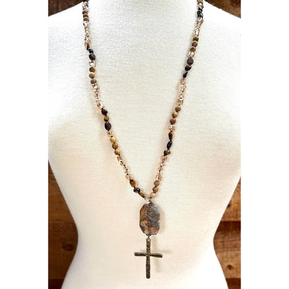 Stephanie Necklace Jasper