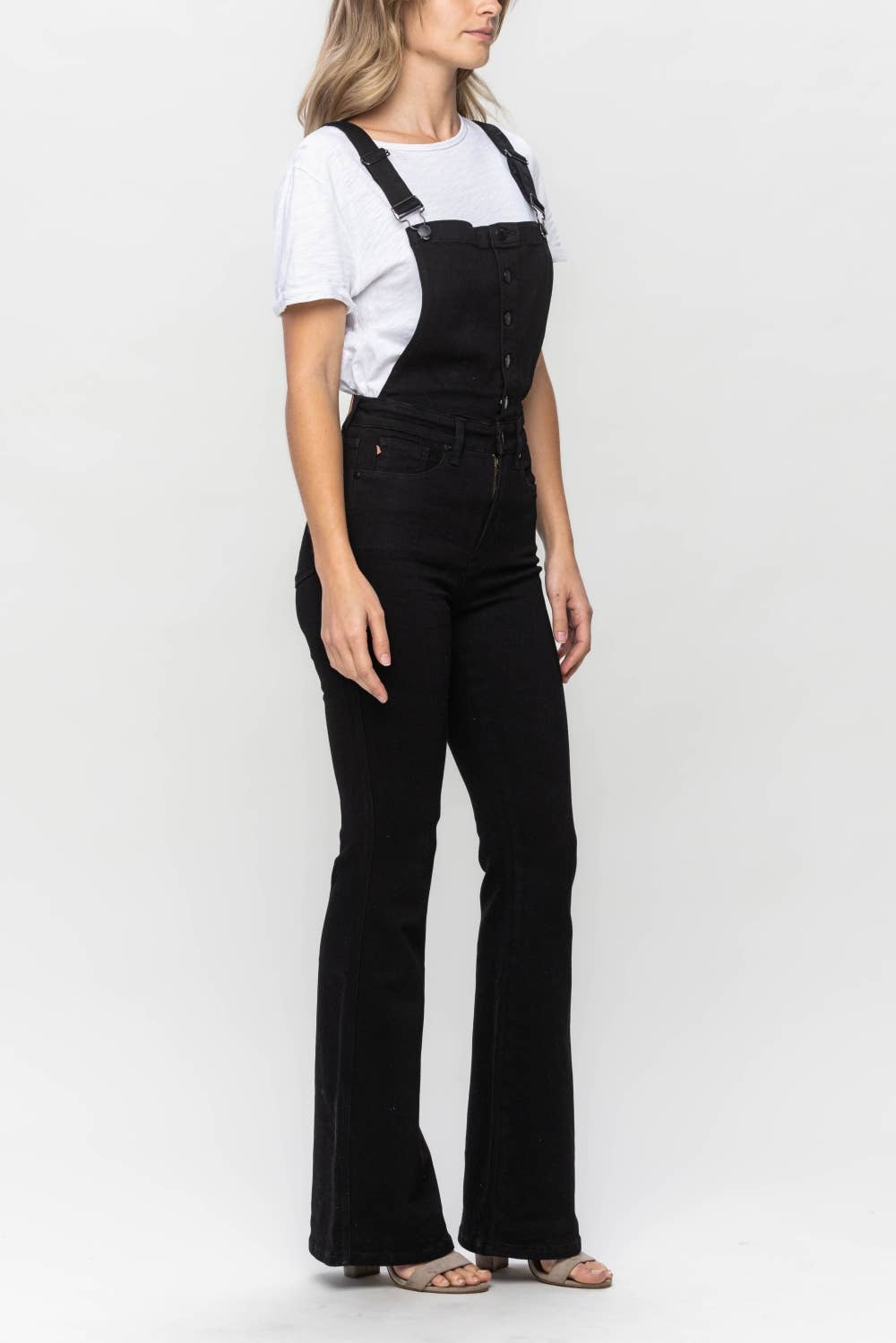 Judy Blue High Waist Tummy Control Retro Flare Overall