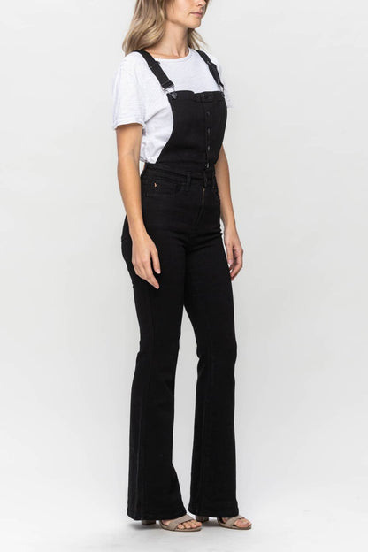 Judy Blue High Waist Tummy Control Retro Flare Overall