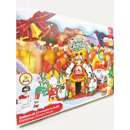 Christmas Dessert House Building Block Toy