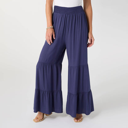 Hallie Tiered Wide Leg Pant