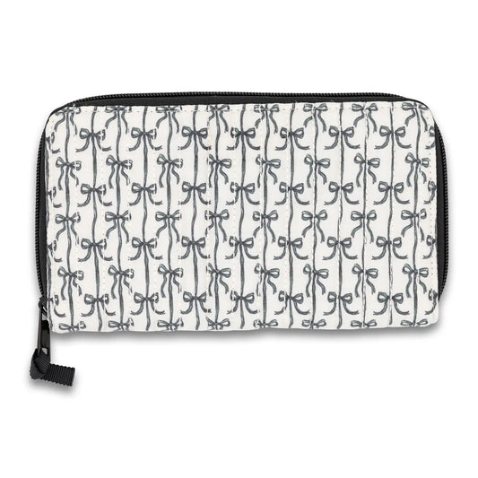 Simply Southern Quilted Black Bow Wallet