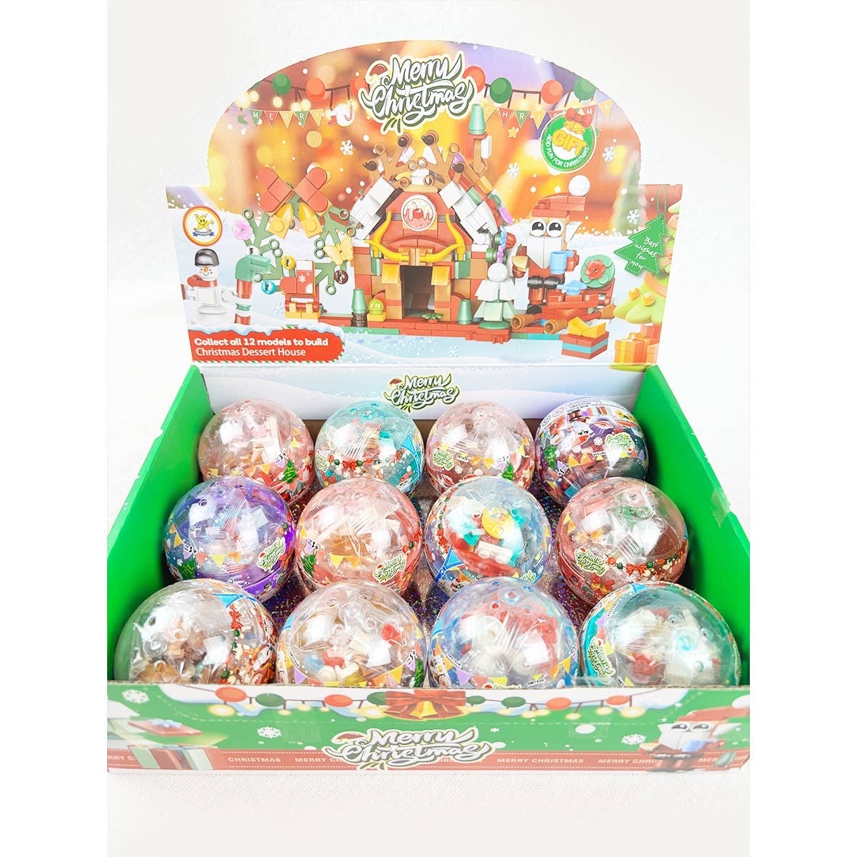 Christmas Dessert House Building Block Toy