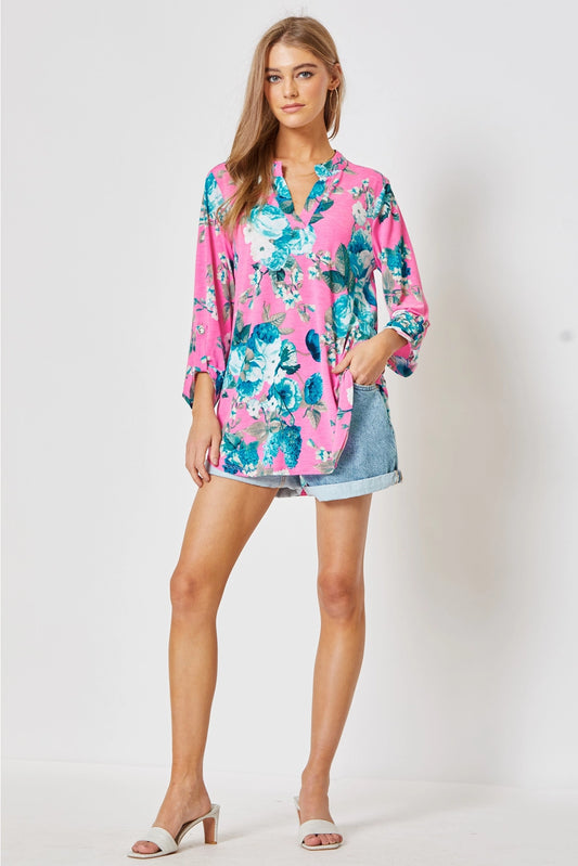 Dear Scarlett 3/4 Sleeve Lizzy - Blush