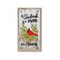 Visitor from Heaven Driftwood Happy Block