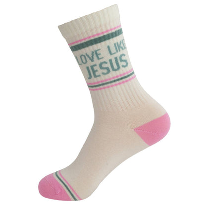 Kerusso Athletic Socks Love Like Jesus