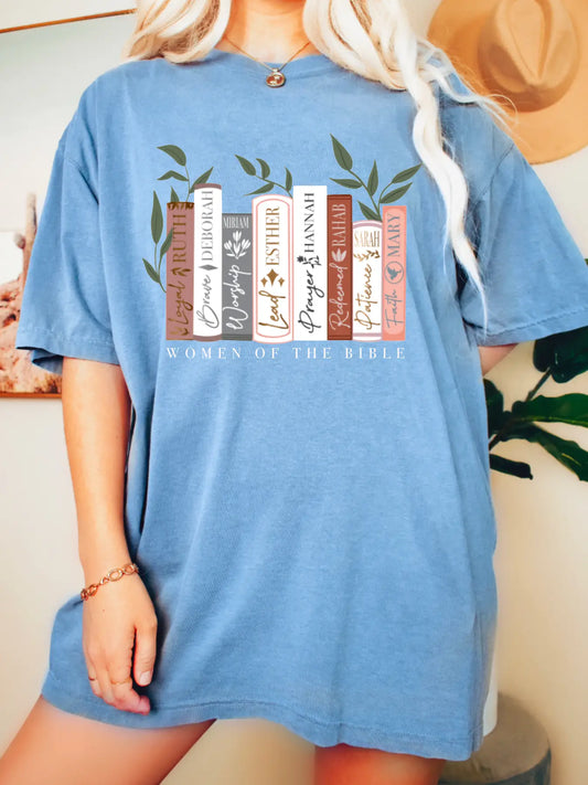 Women of the Bible Christian Graphic Tee - Comfort Colors