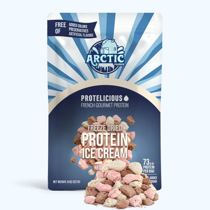 Freeze-Dried Neapolitan Protein Ice Cream Zero Sugar