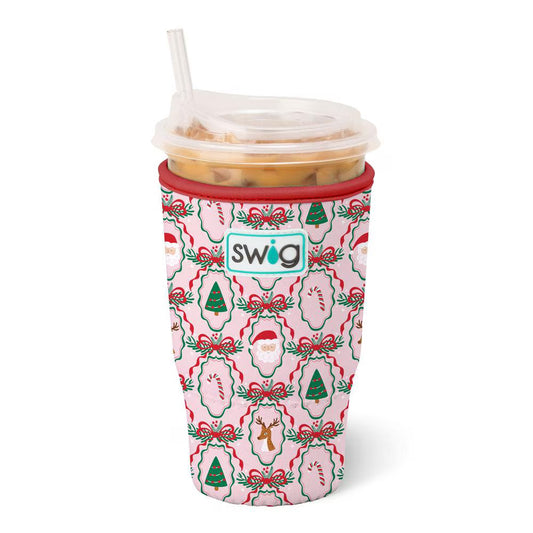 Swig Christmas Iced Cup Coolie - Large