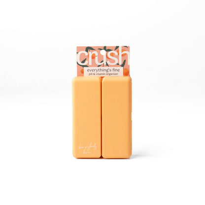 Crush Everything's Fine Pill & Vitamin Case