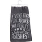 Help with the Dishes Tea Towel