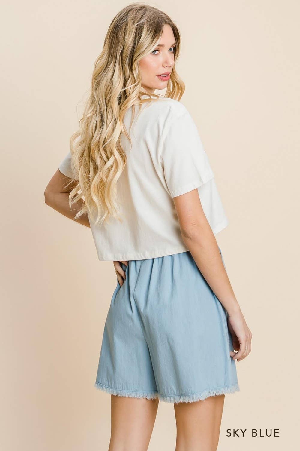 Cotton Bleu Classic Everyday Women's Denim Shorts