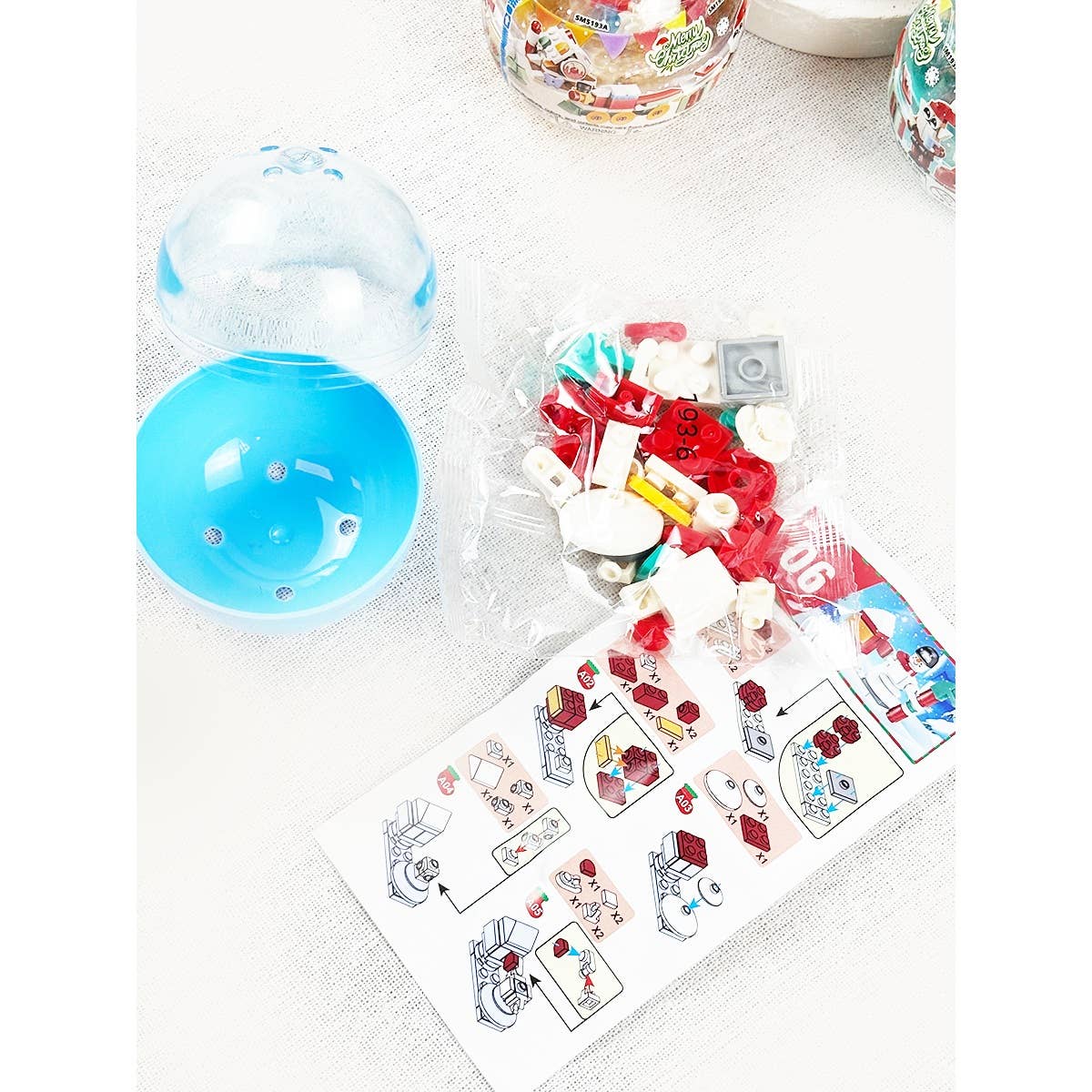 Christmas Dessert House Building Block Toy