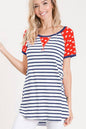 Plus Stars and Stripes Top