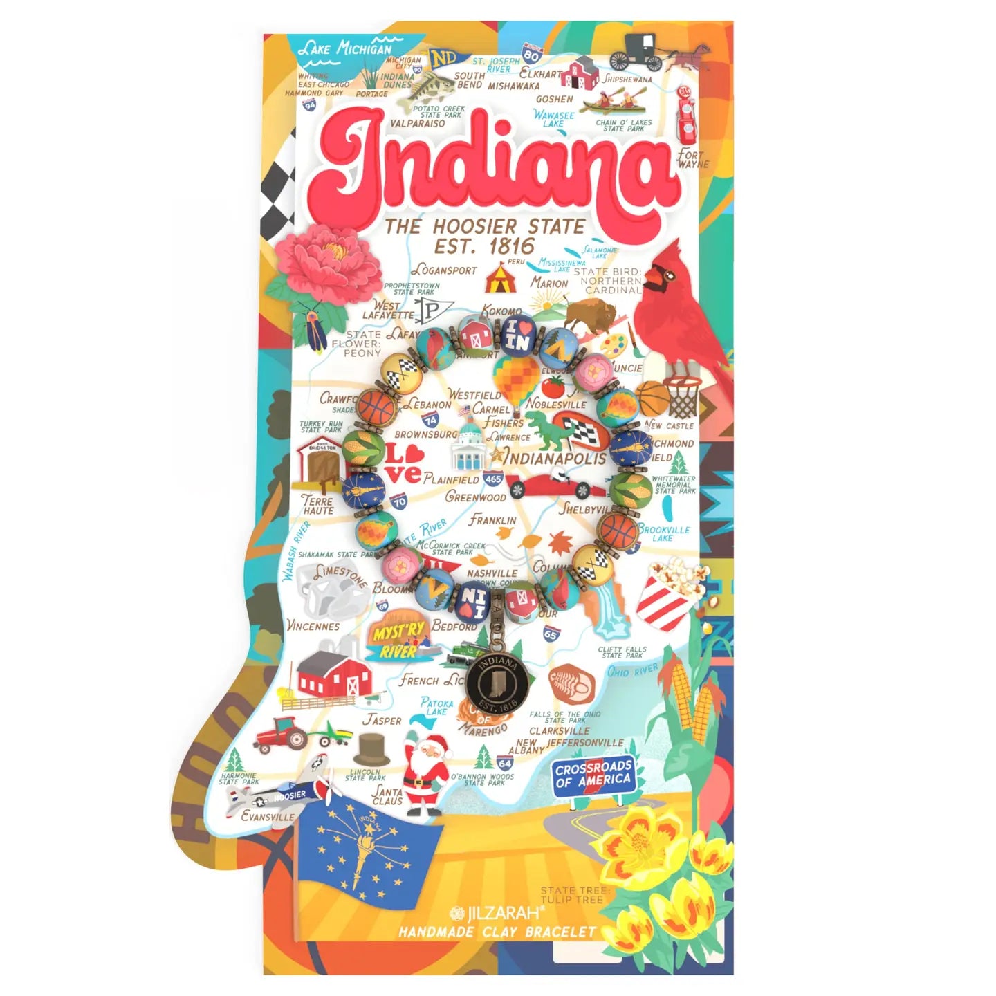 Jilzarah Indiana Places We Love Bracelet