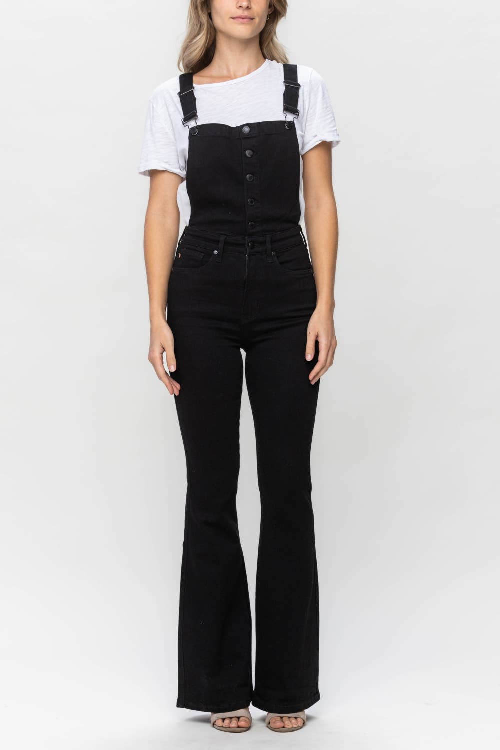 Judy Blue High Waist Tummy Control Retro Flare Overall