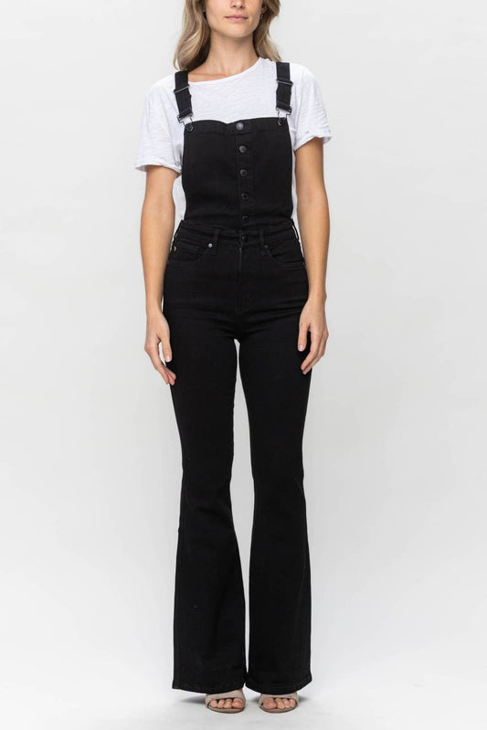 Judy Blue High Waist Tummy Control Retro Flare Overall