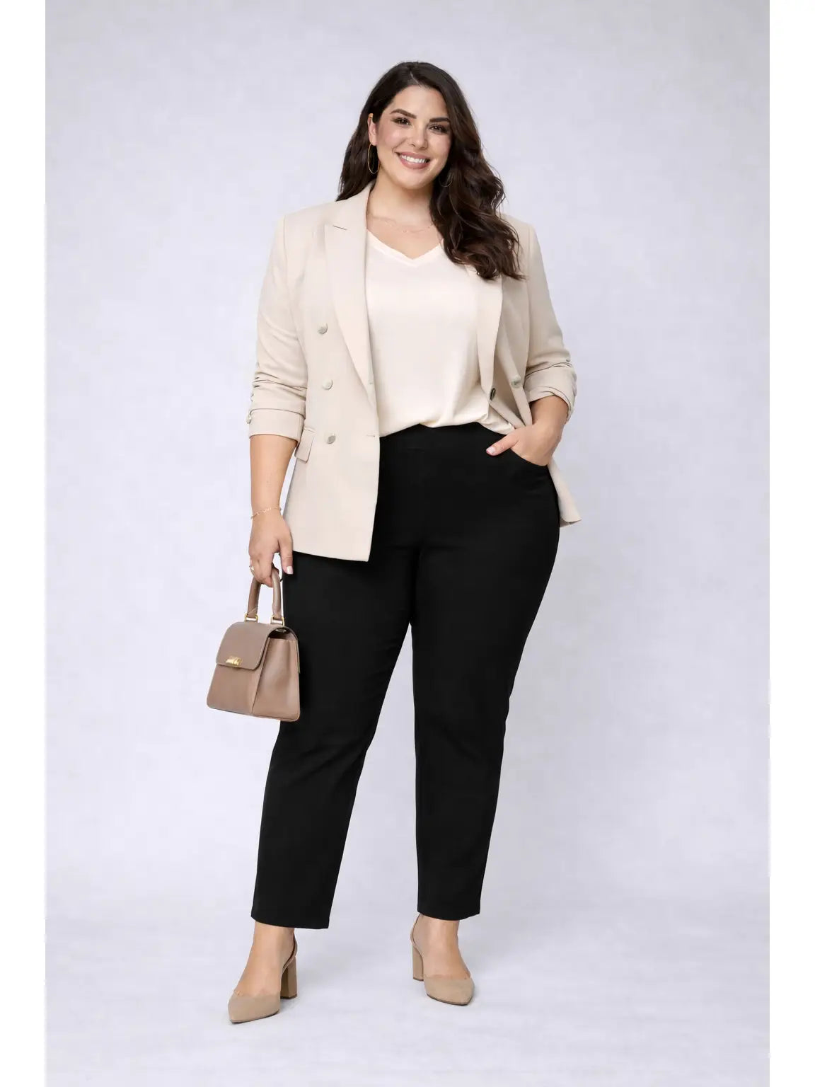 Plus Super Stretch Skinny Pant - Black