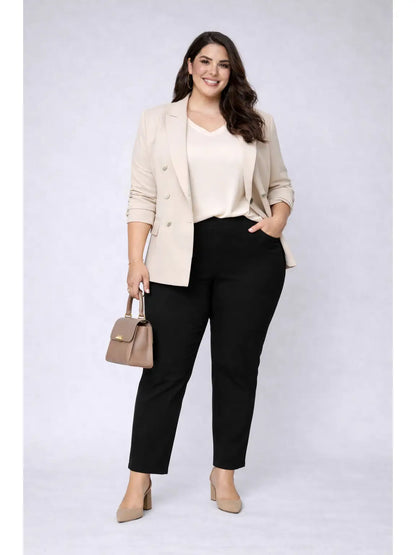 Plus Super Stretch Skinny Pant - Black