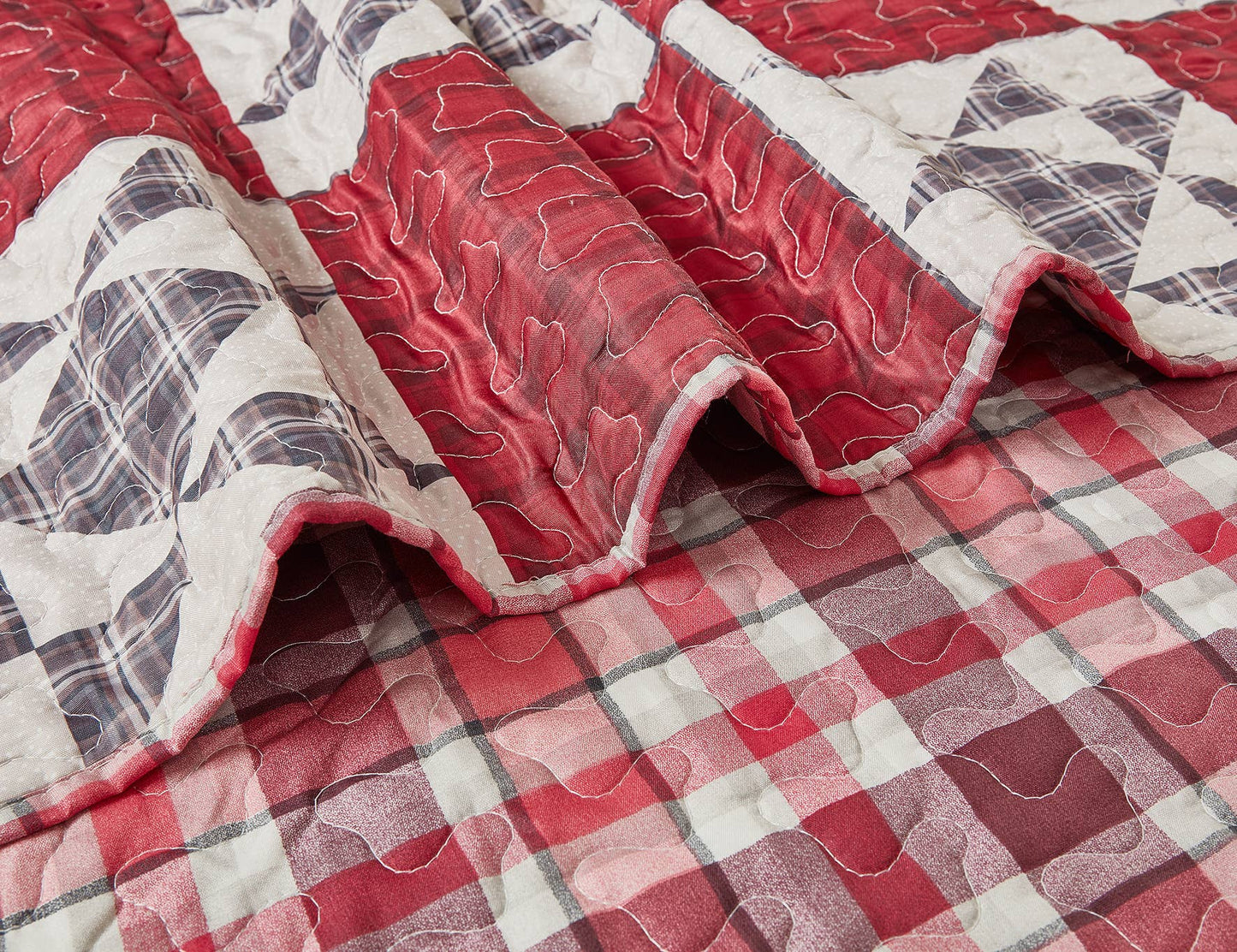 "Hillcrest"  Quilted Throw Blanket 50"x60"