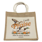 I Will Praise Him In Every Season: Bible Bag