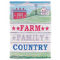 Garden Flag Farm Family Country