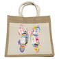Jesus Collage Bow: Bible Bag