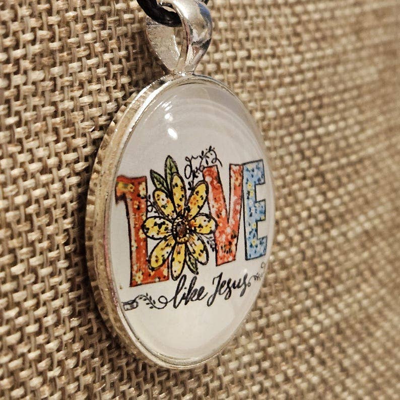 Love Like Jesus Pendant Necklace