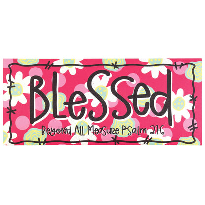 BLESSED BEYOND MEASURE DOORMAT INSERT