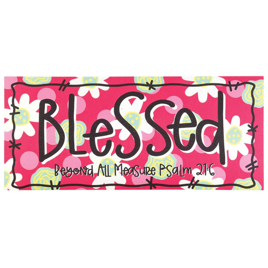 BLESSED BEYOND MEASURE DOORMAT INSERT