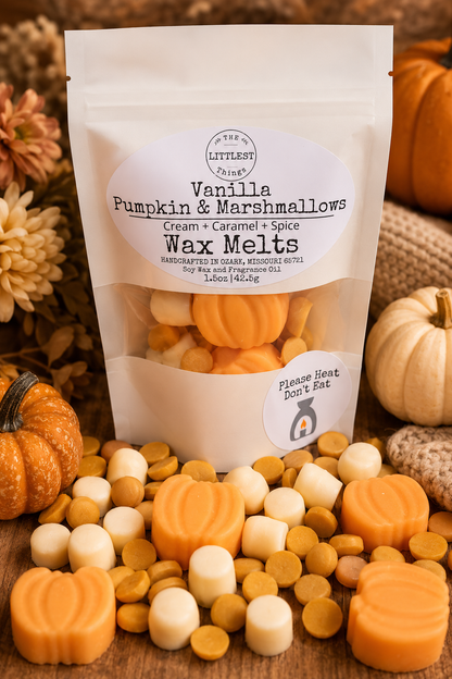 Vanilla Pumpkin Marshmallow Wax Melt