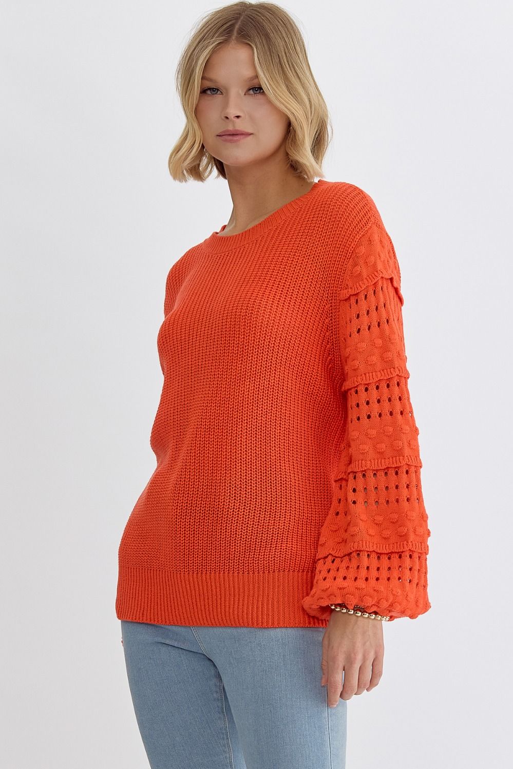 Entro Sweater - Orange