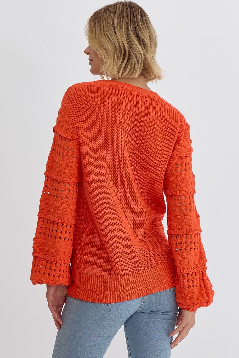 Entro Sweater - Orange