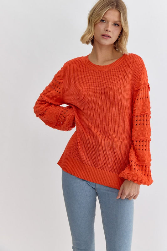 Entro Sweater - Orange