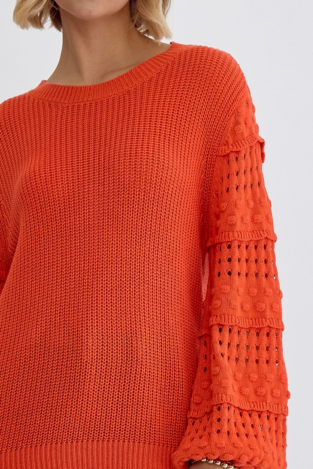 Entro Sweater - Orange