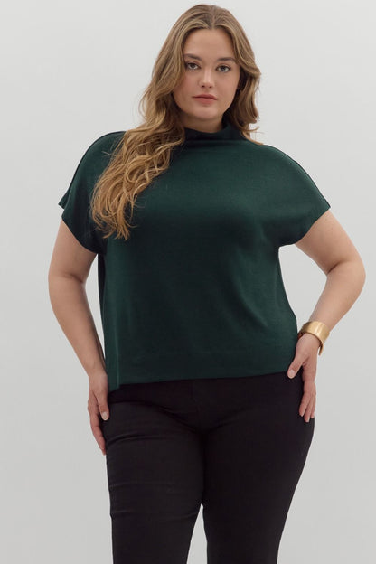 Entro Mock Neck Pullover - 3 colors