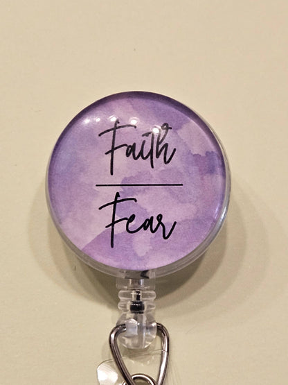 Faith Over Fear Badge Reel