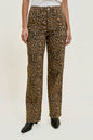 Judy Blue High Waist, Tummy Control Leopard Classic Straight