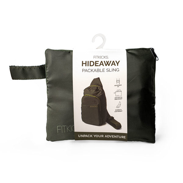 Fitkicks Hideaway Packable Sling (2 colors)